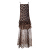 Vestido Leopard Marrom