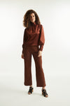Camisa Luisa Marrom